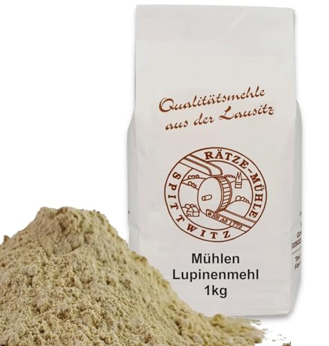 Lupinenmehl/Süßlupinenmehl 1000g frisch von der Rätze-Mühle 100%...