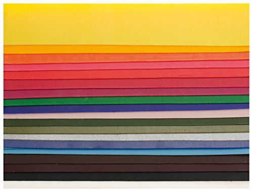 GLOREX 6 8616 003 - Verzierwachsplatten farbig sortiert, ca. 200 x 40...