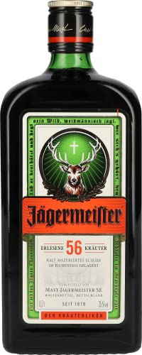 Jägermeister – 1 x 0,7l Premium Kräuterlikör 35% Vol. – 56...