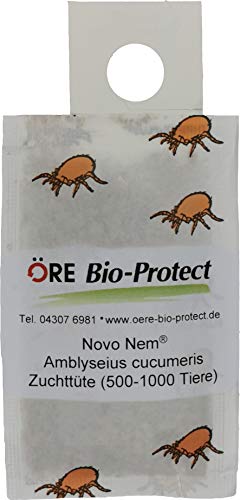 Novo Nem® Ambly. cuc. Raubmilben - 15 Tüten für 15-30 Pflanzen...