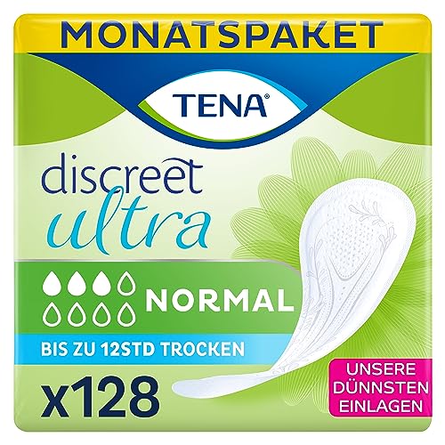 Tena Discreet Ultra Monatspaket, einzeln verpackt Hygieneeinlagen für...
