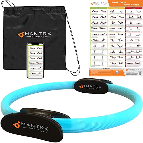 MANTRA SPORTS Pilates Ring Fit Fitness Ring Beckenbodentrainer für...